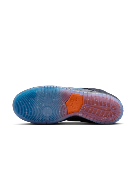 Nike SB Dunk Low 'Bluetile', Black/Marina/Campfire Orange