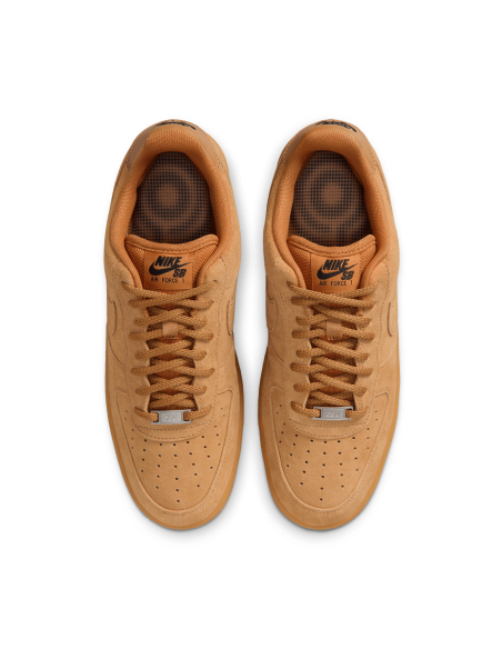 Nike SB Air Force 1, Flax/Flax-Black-Gum Light Brown