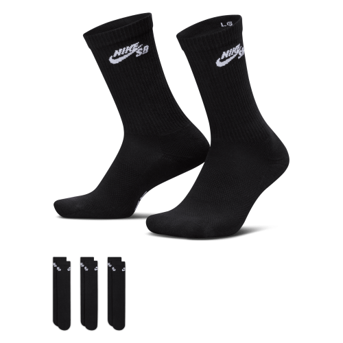 Nike Everyday Elevated Cotton Cushioned, Black