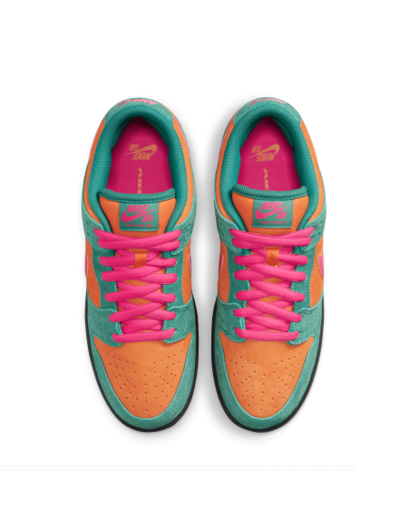 Nike SB Dunk Low Pro, Green Noise/Watermelon-Light Curry