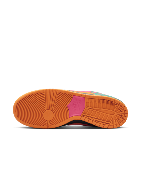 Nike SB Dunk Low Pro, Green Noise/Watermelon-Light Curry
