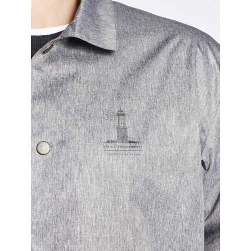 Makia Coach Jacket, Grey