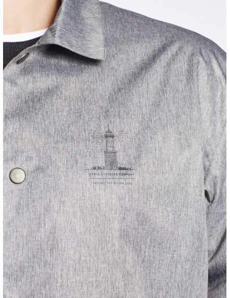 Makia Coach Jacket, Grey