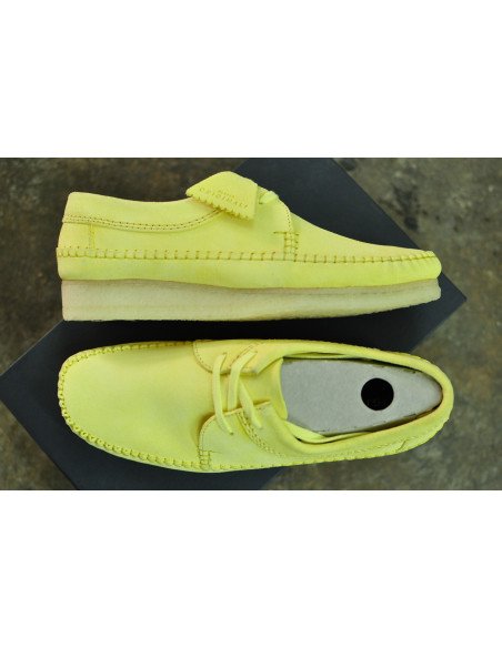 Clarks Originals Weaver, Pale Yellow