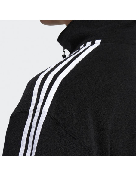 Adidas Bouclette Jacket, Black/White