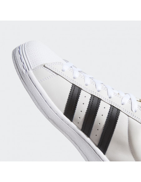 Adidas Superstar, Cloud White/Core Black/Gold Metallic