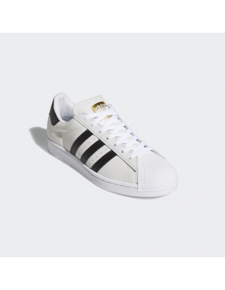Adidas Superstar, Cloud White/Core Black/Gold Metallic