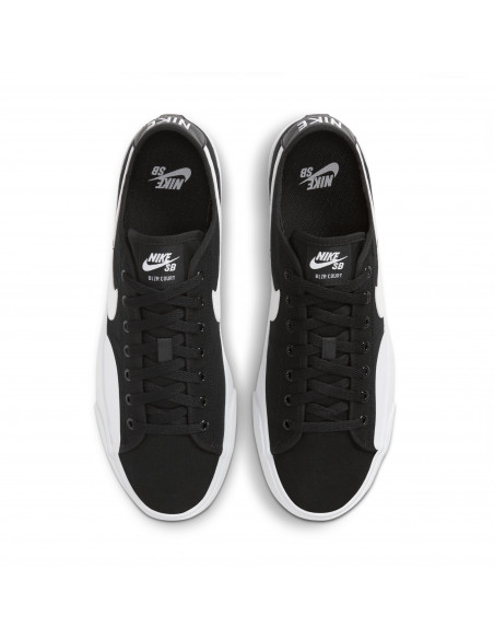 Nike SB BLZR Court, Negro/Negro/Gum Light Brown/Blanco