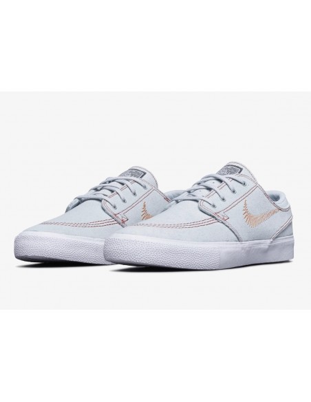 Nike SB Zoom Janoski Flyleather RM, Pure Platinum/Monarch-Pure Platinum