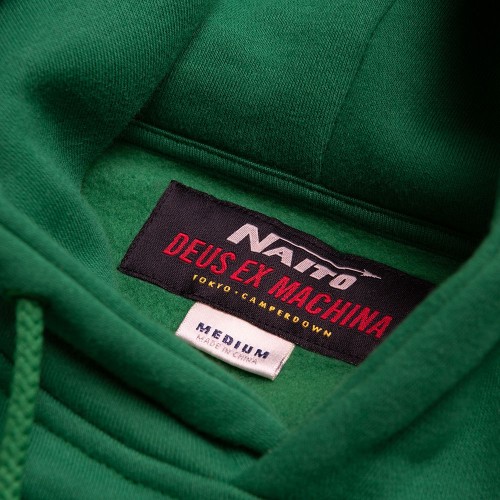 Deus Ex Machina Naito Box Hoodie Amazon Green