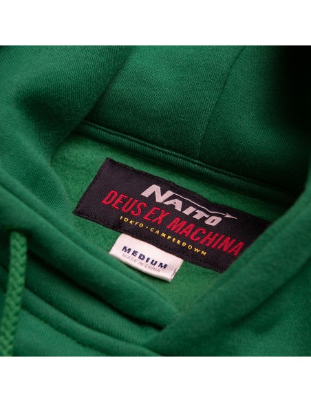 Deus Ex Machina Naito Box Hoodie Amazon Green
