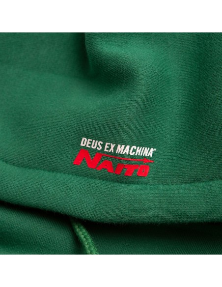Deus Ex Machina Naito Box Hoodie Amazon Green