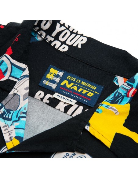 Deus Ex Machina Naito SS Shirt, Black