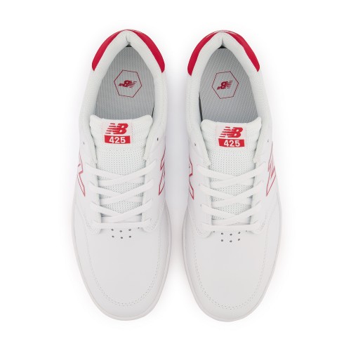 New Balance Numeric NM425, White Red