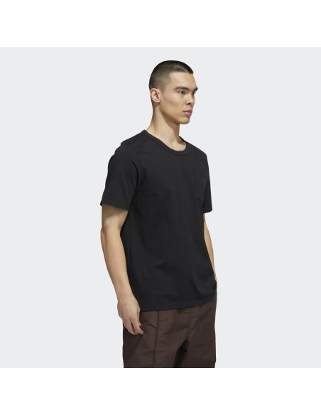 adidas Camiseta Shmoofoil Heavyweight Pocket, Black