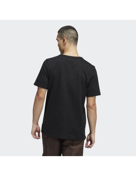 adidas Camiseta Shmoofoil Heavyweight Pocket, Black