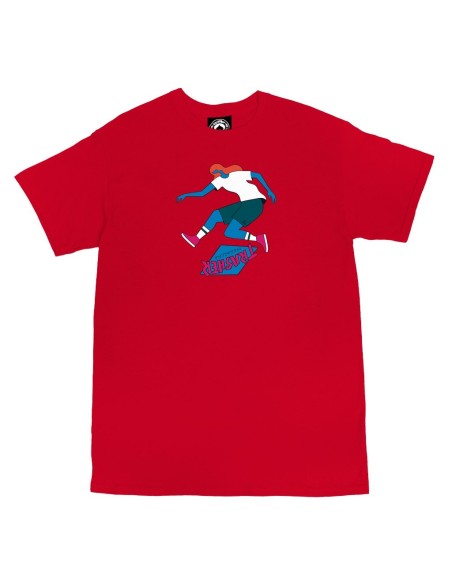Trasher Tre T-Shirt, Red (by Parra)