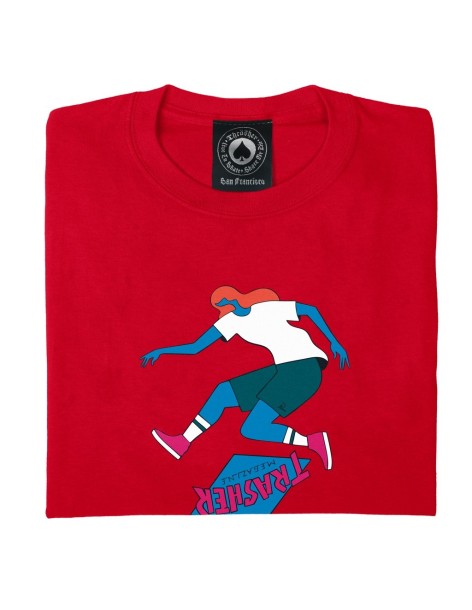 Trasher Tre T-Shirt, Red... 2