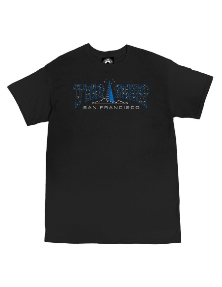 Thrasher Pyramid T-Shirt, Black