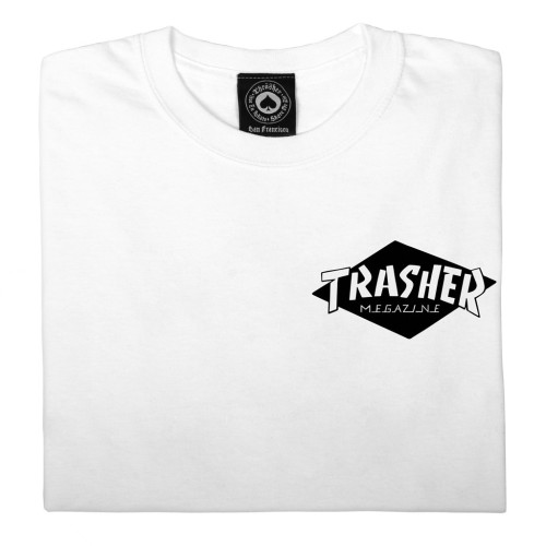 Trasher Hurricane T-Shirt, White (by Parra)