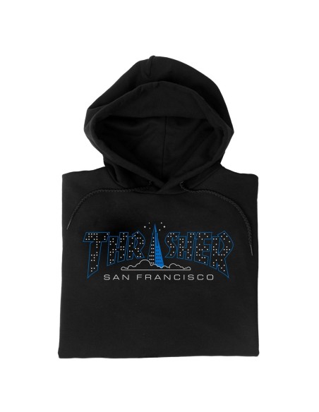 Thrasher Pyramid Hood, Black (by Gonz)