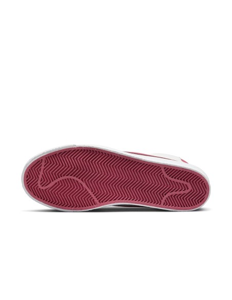 Nike SB Zoom Blazer Mid ISO, White/Sweet Beet-White-Sweet Beet