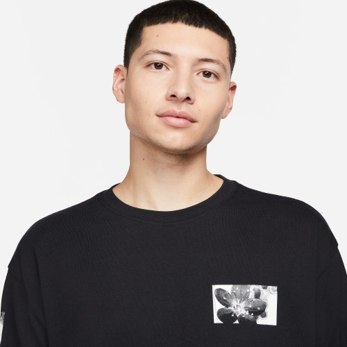 Nike SB Natural Border Tee L/S Blossom, Black
