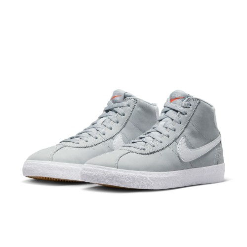 Nike SB Bruin Hi ISO, Wolf Grey/White-Wolf Grey