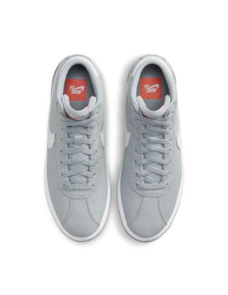 Nike SB Bruin Hi ISO, Wolf Grey/White-Wolf Grey