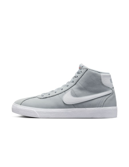 Nike SB Bruin Hi ISO, Wolf Grey/White-Wolf Grey
