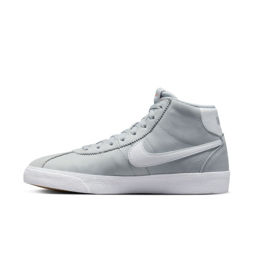 Nike SB Bruin Hi ISO, Wolf Grey/White-Wolf Grey