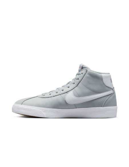 Nike SB Bruin Hi ISO, Wolf Grey/White-Wolf Grey