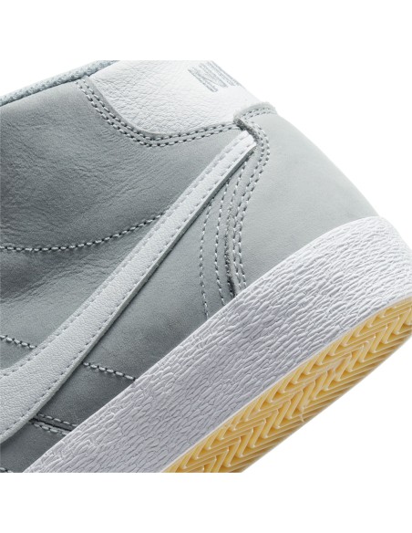 Nike SB Bruin Hi ISO, Wolf Grey/White-Wolf Grey