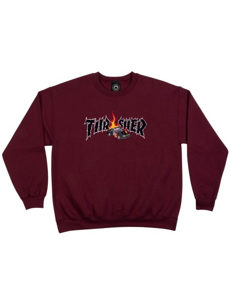 Thrasher Cop Car Crewneck,...
