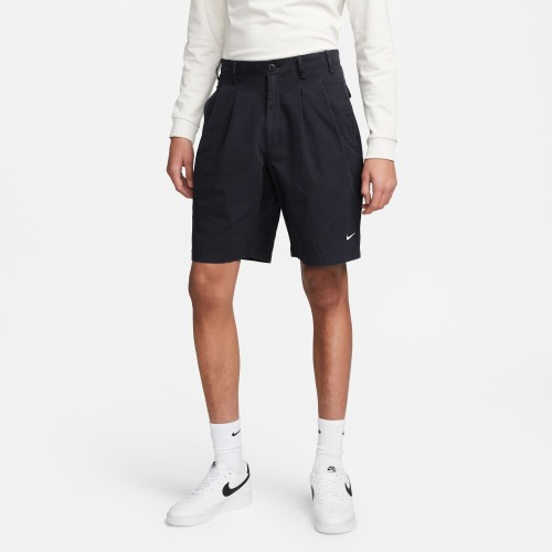 Nike SB Men's Pleated Chino Shorts, Black