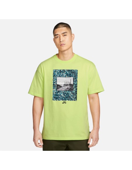 Nike SB Men's Skate Tee, Light Lemon Twist