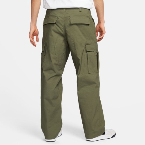 Nike SB Kearny Cargo Pants, Medium Olive/White