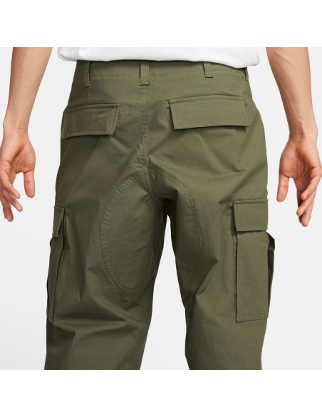 Nike SB Kearny Cargo Pants, Medium Olive/White