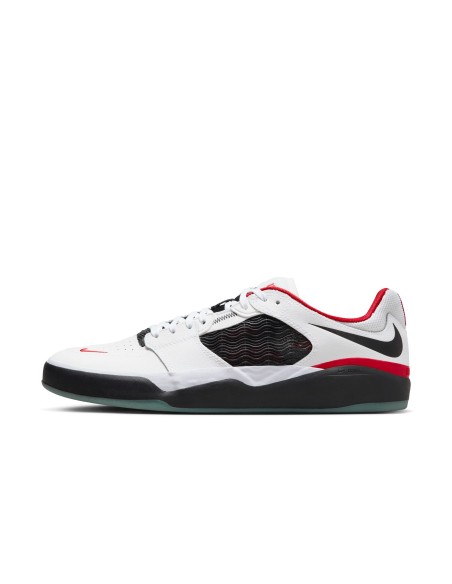 Nike SB Ishod Premium, White/University Red/Black