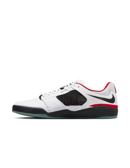Nike SB Ishod Premium, White/University Red/Black