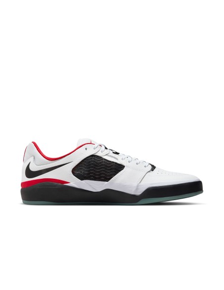 Nike SB Ishod Premium, White/University Red/Black