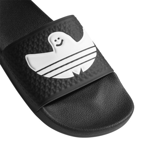 adidas Shmoofoil Slide, CBlack/Ftwwht/Ftwwht