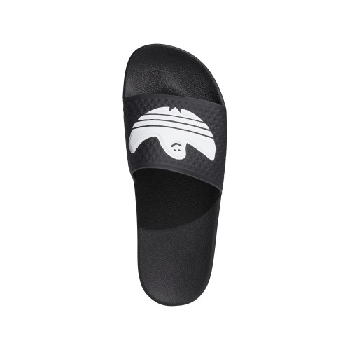 adidas Shmoofoil Slide, CBlack/Ftwwht/Ftwwht