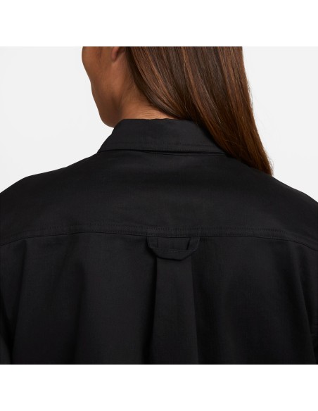 Nike SB Short sleeve Woven Skate Button Down, Black
