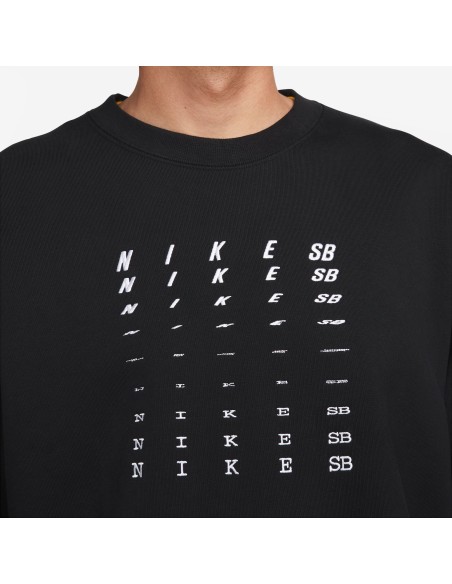 Nike SB Fleece Skate Crew, Black