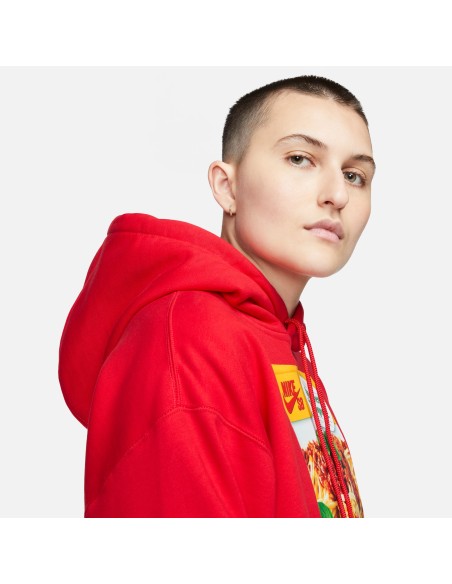 Nike SB Slowburn GFX Hoodie, Red