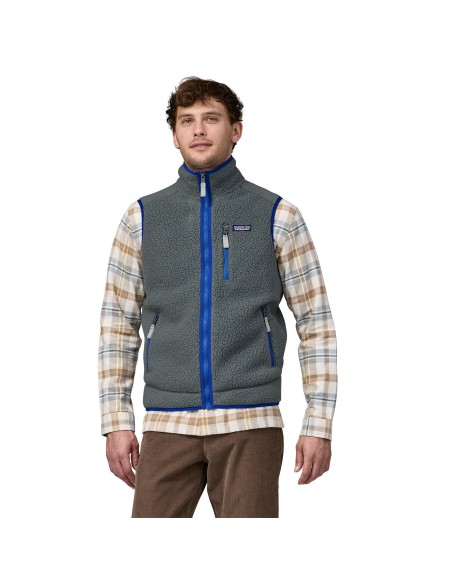 Patagonia Men's Retro Pile Fleece Vest, Nouveau Green