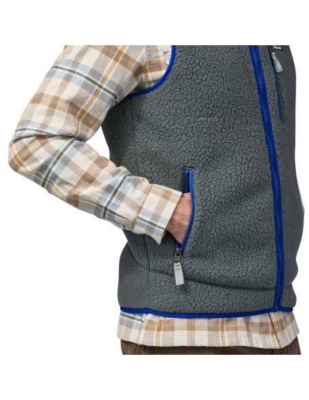 Patagonia Men's Retro Pile Fleece Vest, Nouveau Green
