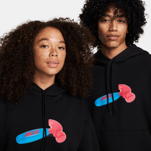 Nike SB Hammers Fleece Pullover Hoodie, Black