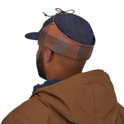 Patagonia Range Earflap Cap, Upriver: Sisu Brown